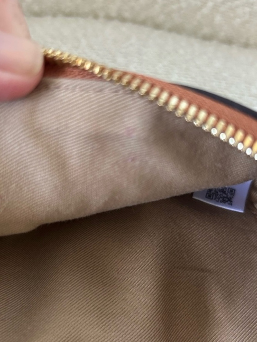 MCM Cognac Visetos Fursten Belt Bag - Picture 12 of 16